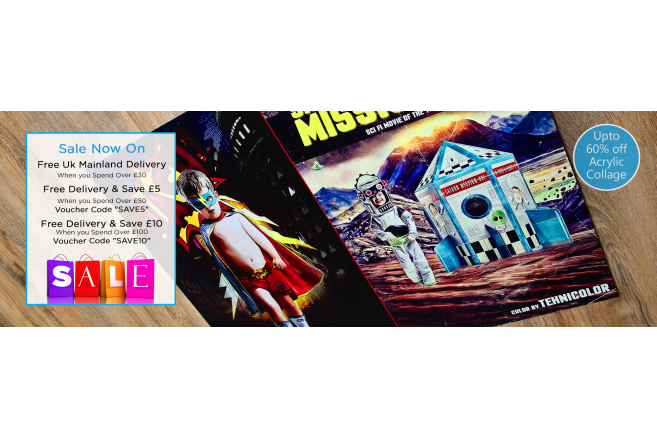 Acrylic Collage Prints